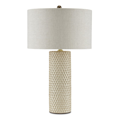 Currey & Co. Polka Dot Ivory Table Lamp 6000-0819