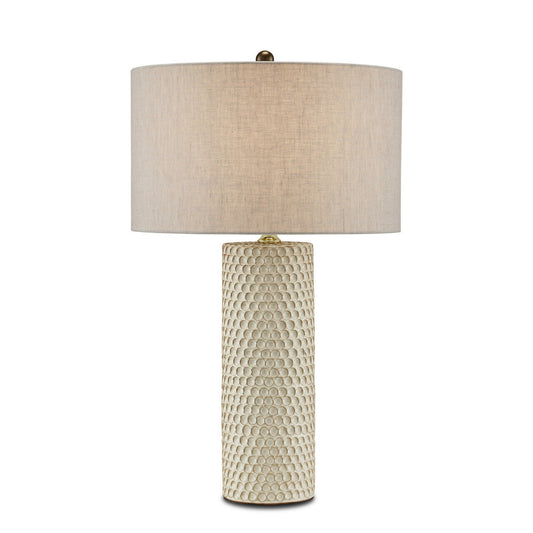 Currey & Co. Polka Dot Ivory Table Lamp 6000-0819