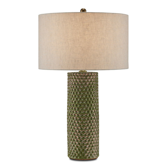 Currey & Co. Polka Dot Green Table Lamp 6000-0820