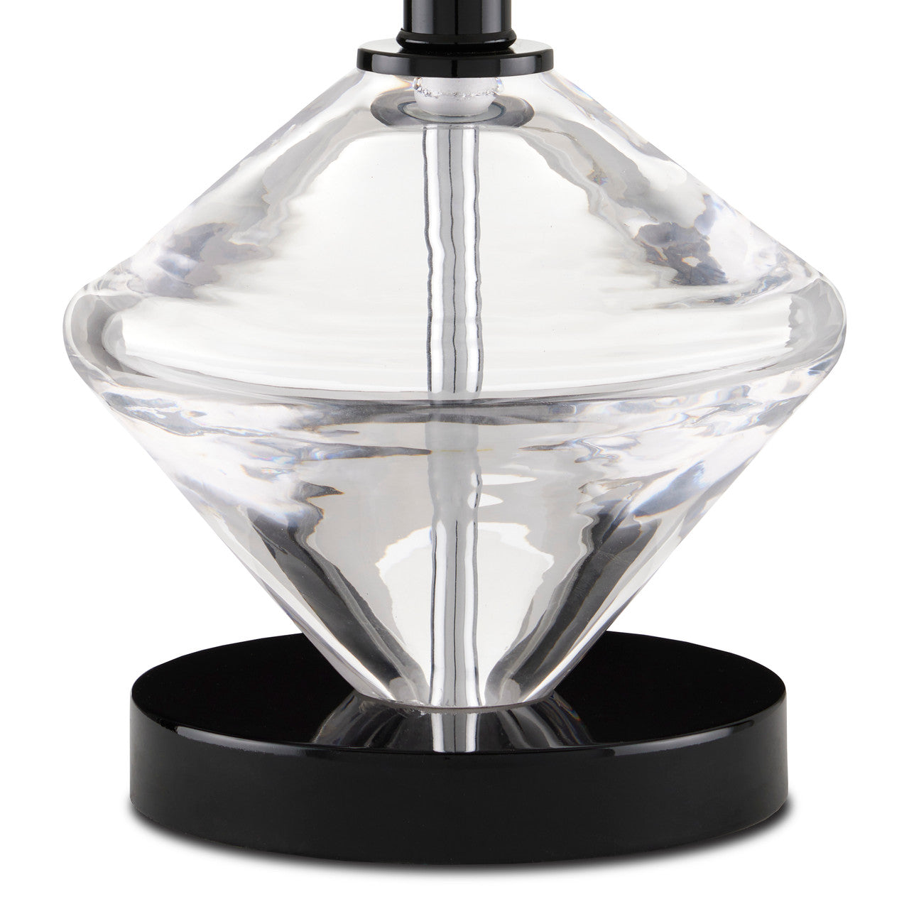 Currey & Co. Whirling Dervish Clear Table Lamp 6000-0832