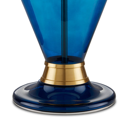 Currey & Co. Aladdin Blue Table Lamp 6000-0839