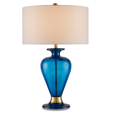 Currey & Co. Aladdin Blue Table Lamp 6000-0839