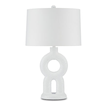 Currey & Co. Ciambella White Table Lamp 6000-0857