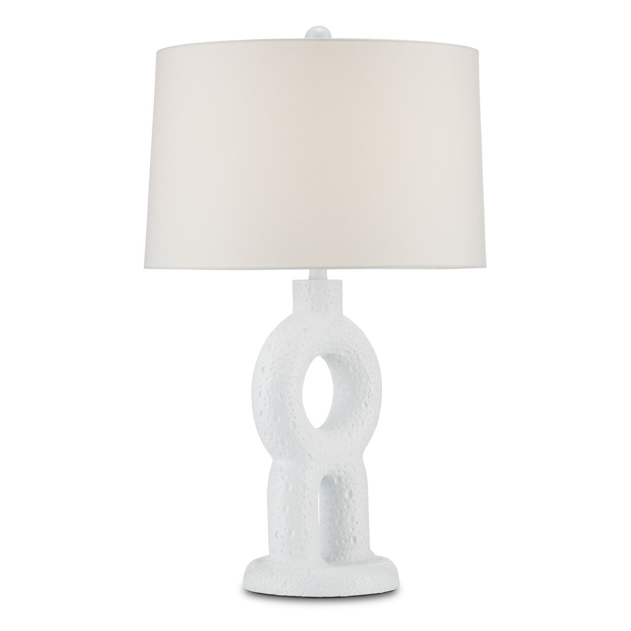 Currey & Co. Ciambella White Table Lamp 6000-0857