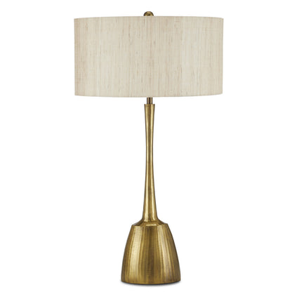 Currey & Co. Cheenee Brass Table Lamp 6000-0861