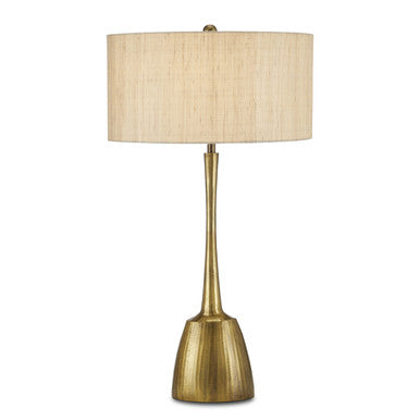 Currey & Co. Cheenee Brass Table Lamp 6000-0861