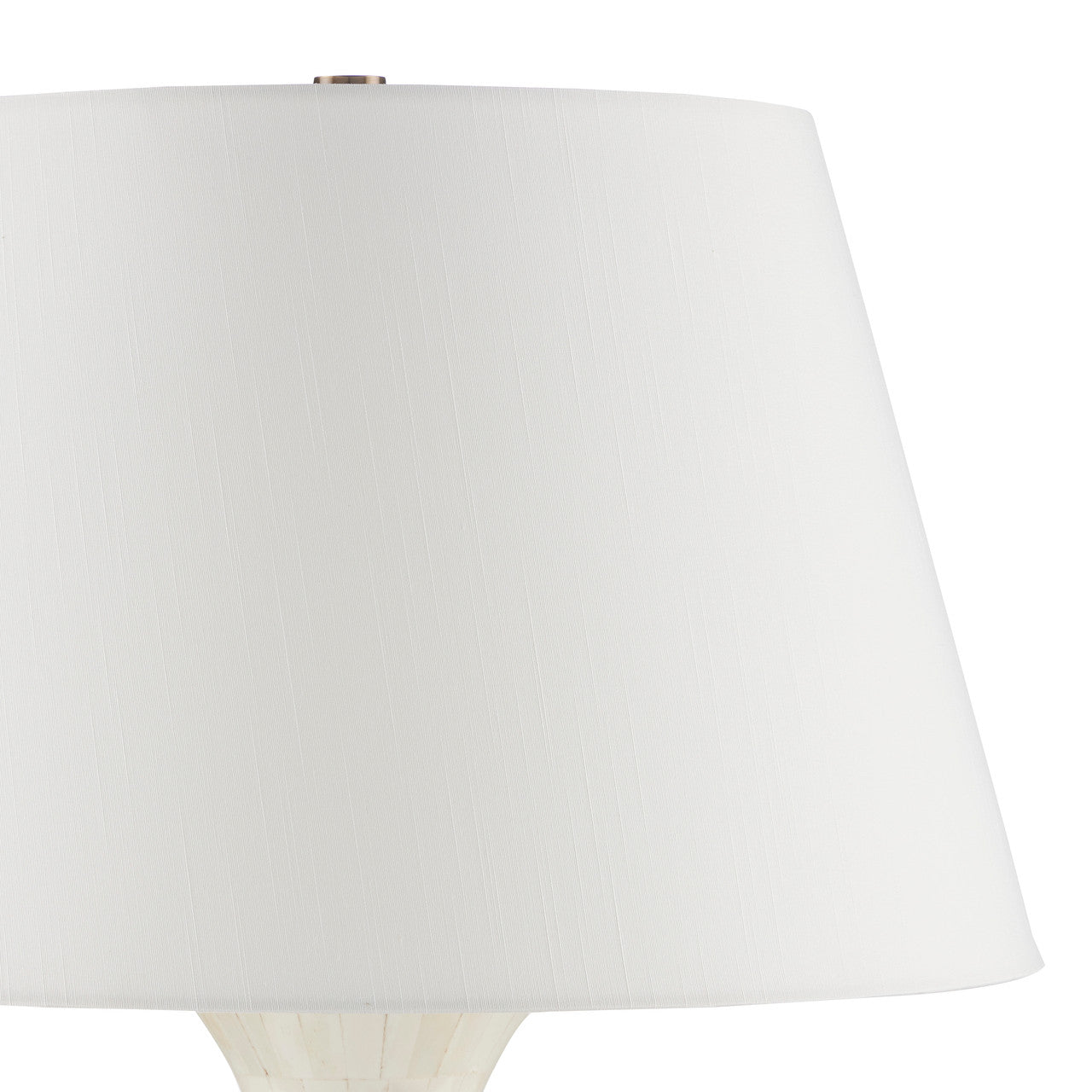 Currey & Co. Haddee White Table Lamp 6000-0863