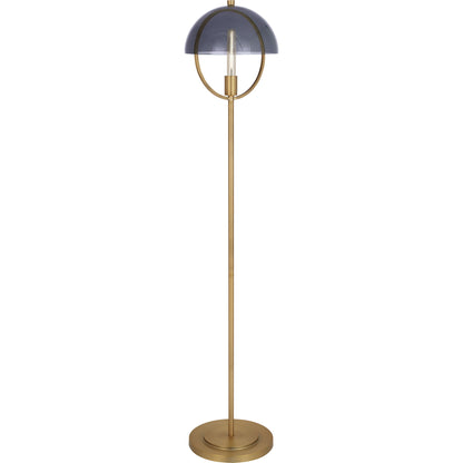 Robert Abbey  Michael Almodova Mavisten Edition Copernica Floor Lamp in LACQUERED BURNISHED BRASS 601