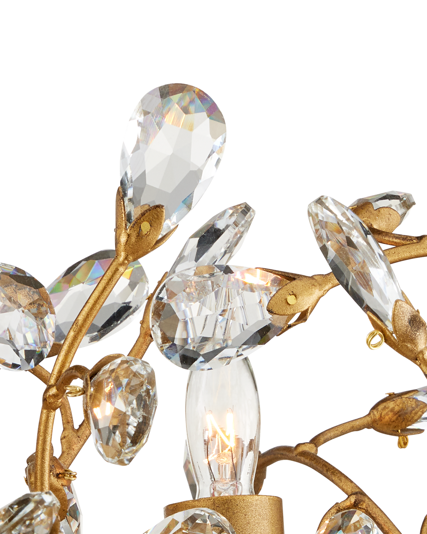 Currey & Co. Crystal Bud Grande Ring Chandelier 9000-1136