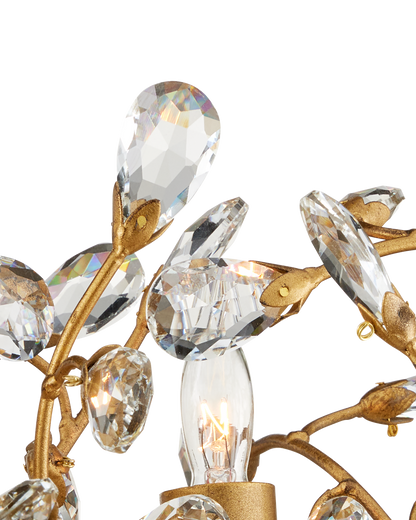 Currey & Co. Crystal Bud Grande Ring Chandelier 9000-1136