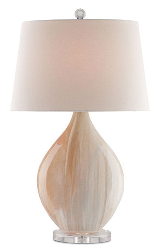 Currey & Co. Opal Blush Table Lamp 6111