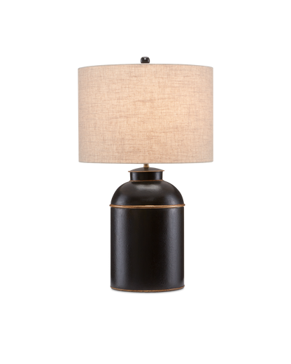 Currey & Co. London Black Table Lamp 6000-0703