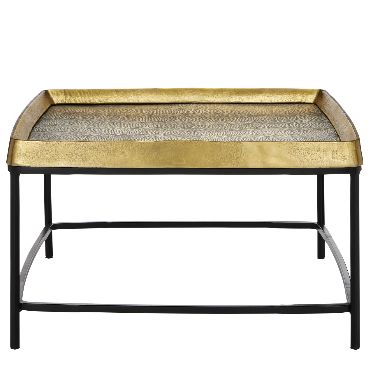 Currey & Co. Tanay Brass Cocktail Table 4000-0151