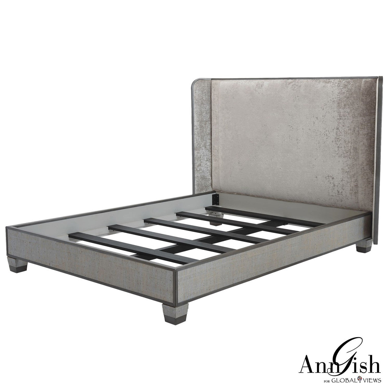 Global Views Argento Queen Bed AG2.20007