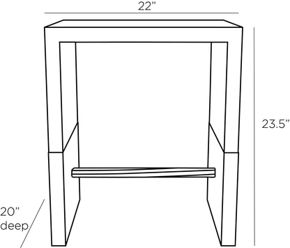 Arteriors Home Lyle End Table 6255