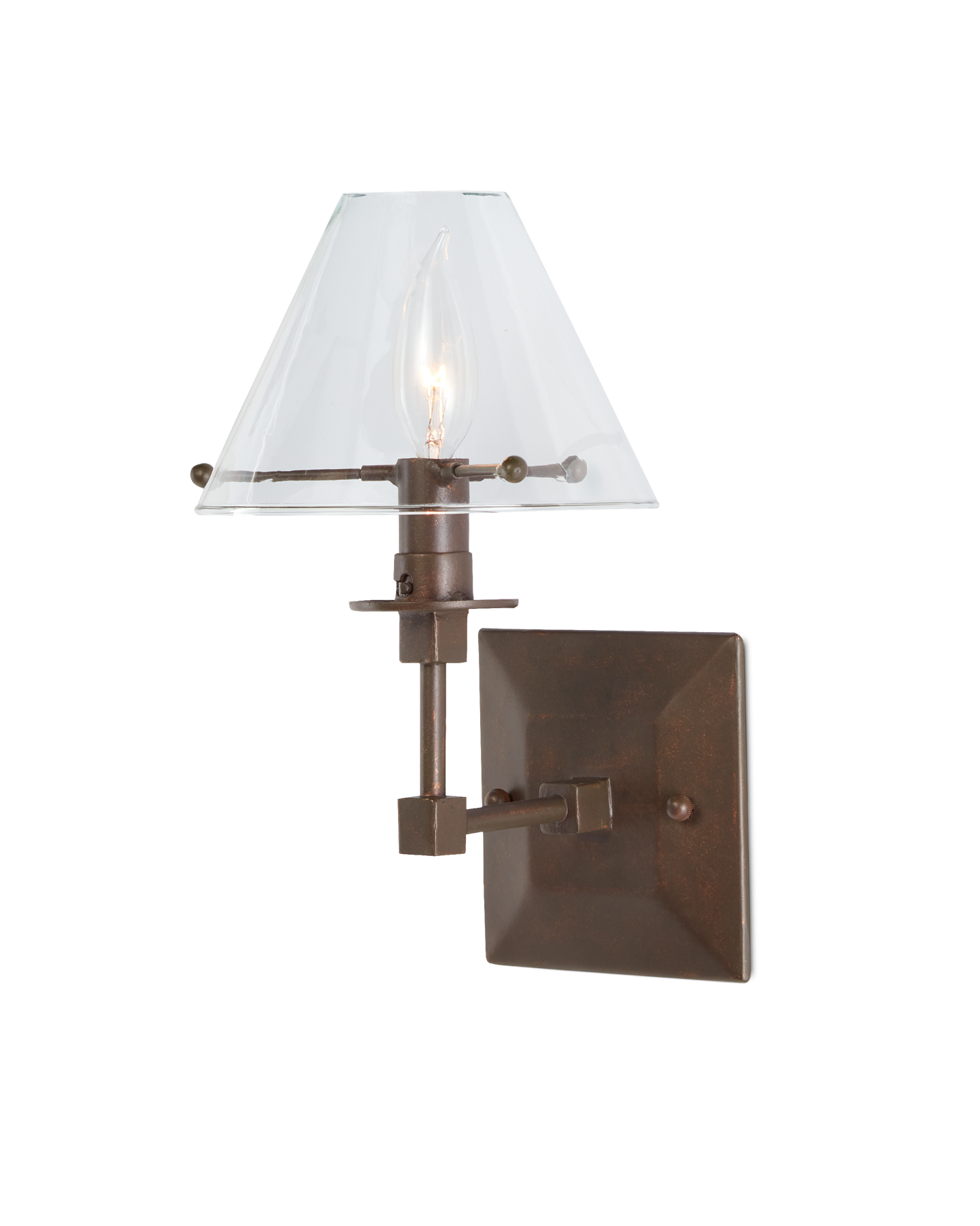 Currey & Co. Kiran Bronze Wall Sconce 5127