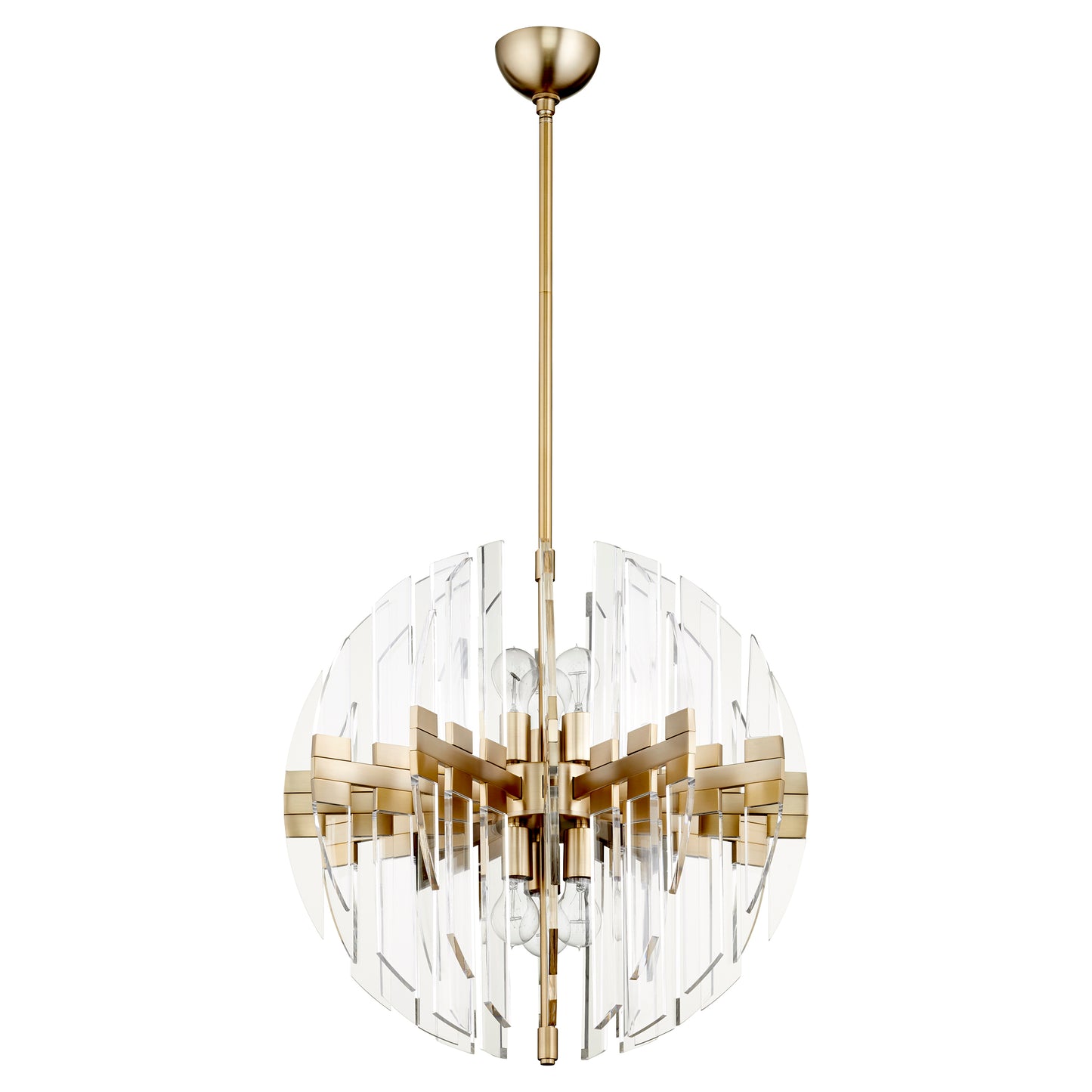 Cyan Design ZION 23" SPHERE 6-Light in Aged Brass 6310-23-80