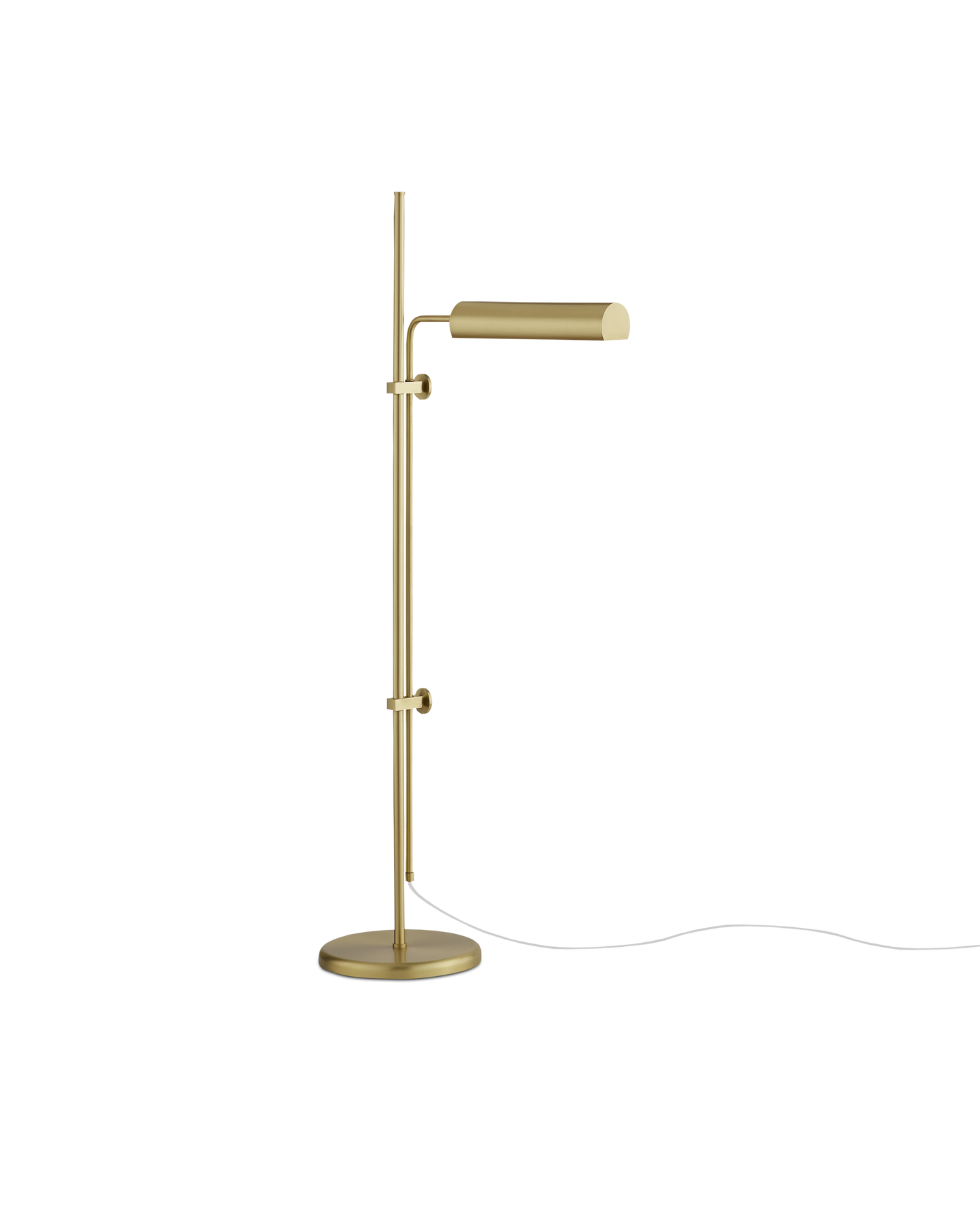 Currey & Co. Satire Brass Floor Lamp 8000-0113