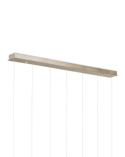 Currey & Co. Palatino 7-Light Linear Multi-Drop Pendant 9000-1068