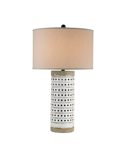 Currey & Co. Terrace White Table Lamp 6002