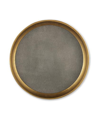 Currey & Co. Tanay Round Tray 1200-0805