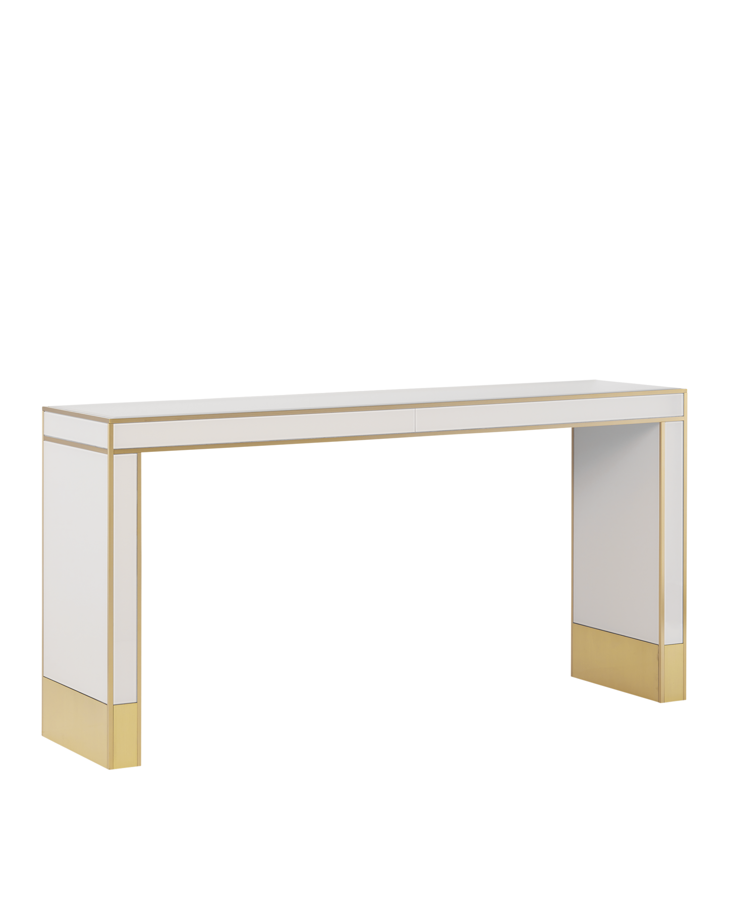 Currey & Co. Arden Ivory Console Table 3000-0209