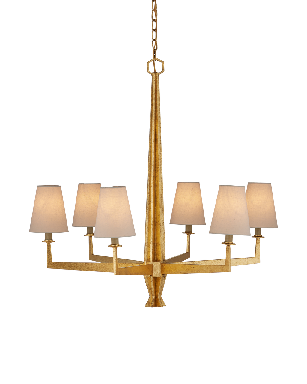 Currey & Co. Goldfinch Medium Chandelier 9000-1213