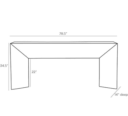 Arteriors Home Jenison Console 6807