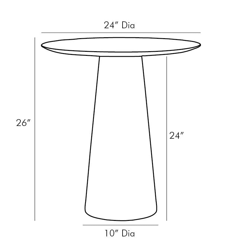 Arteriors Home Theodore End Table 6852