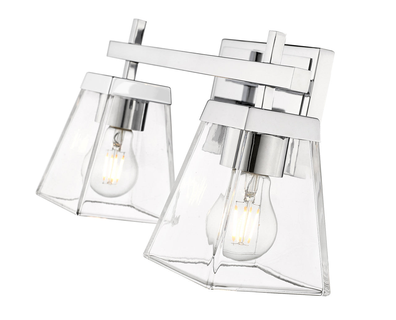 Z-Lite Lauren 2 Light Vanity in Chrome 819-2V-CH