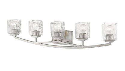 Z-Lite Zaid 5 Light Vanity in Brushed Nickel 1929-5V-BN