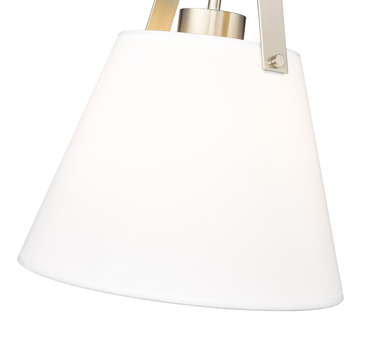 Z-Lite Z-Studio 1 Light Pendant in Brushed Nickel 743P12-BN