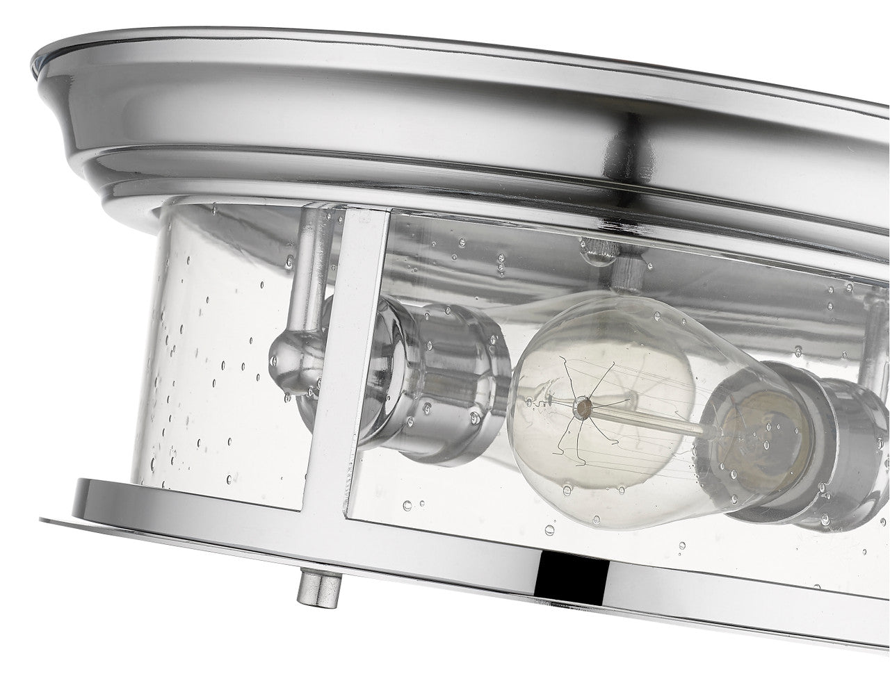 Z-Lite Sonna 2 Light Flush Mount in Chrome 727F13-CH