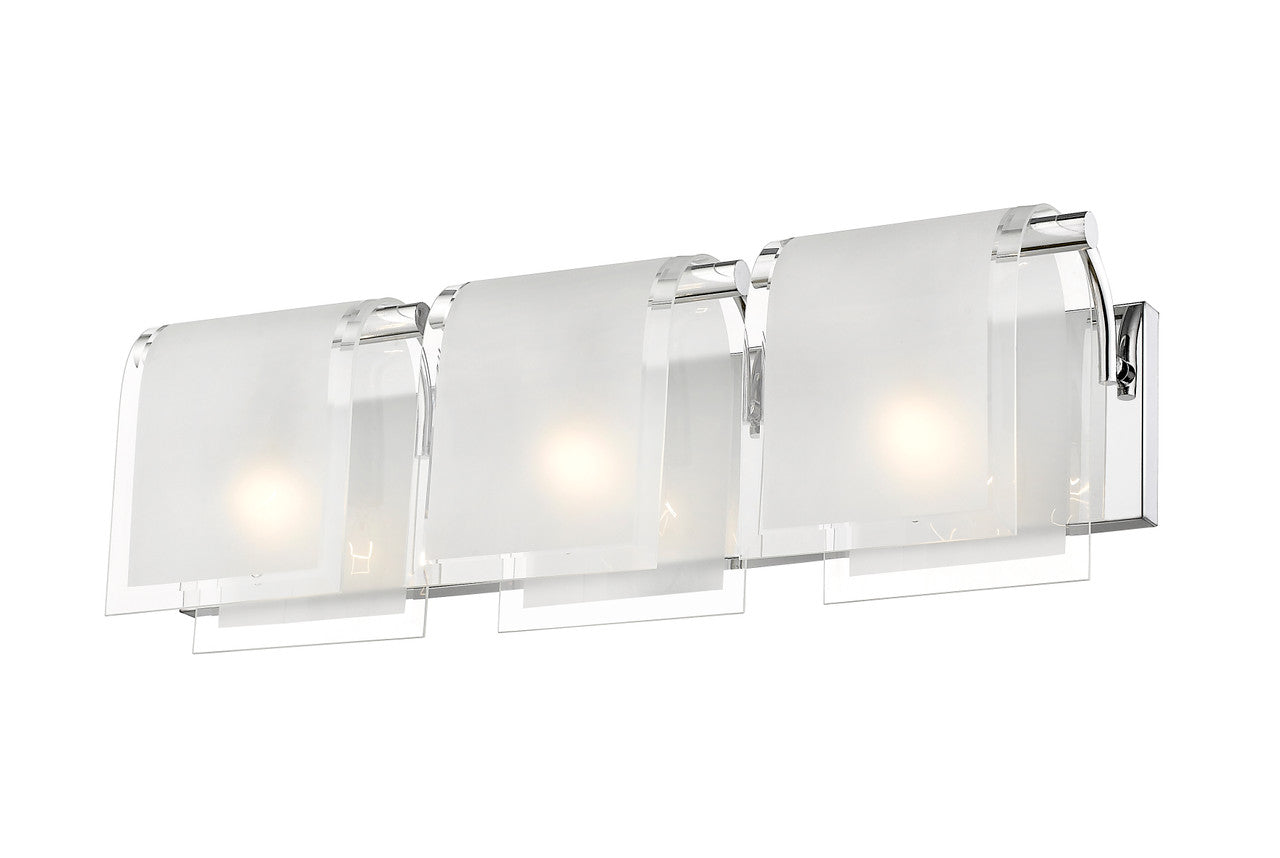 Z-Lite Zephyr 3 Light Vanity in Chrome 169-3V