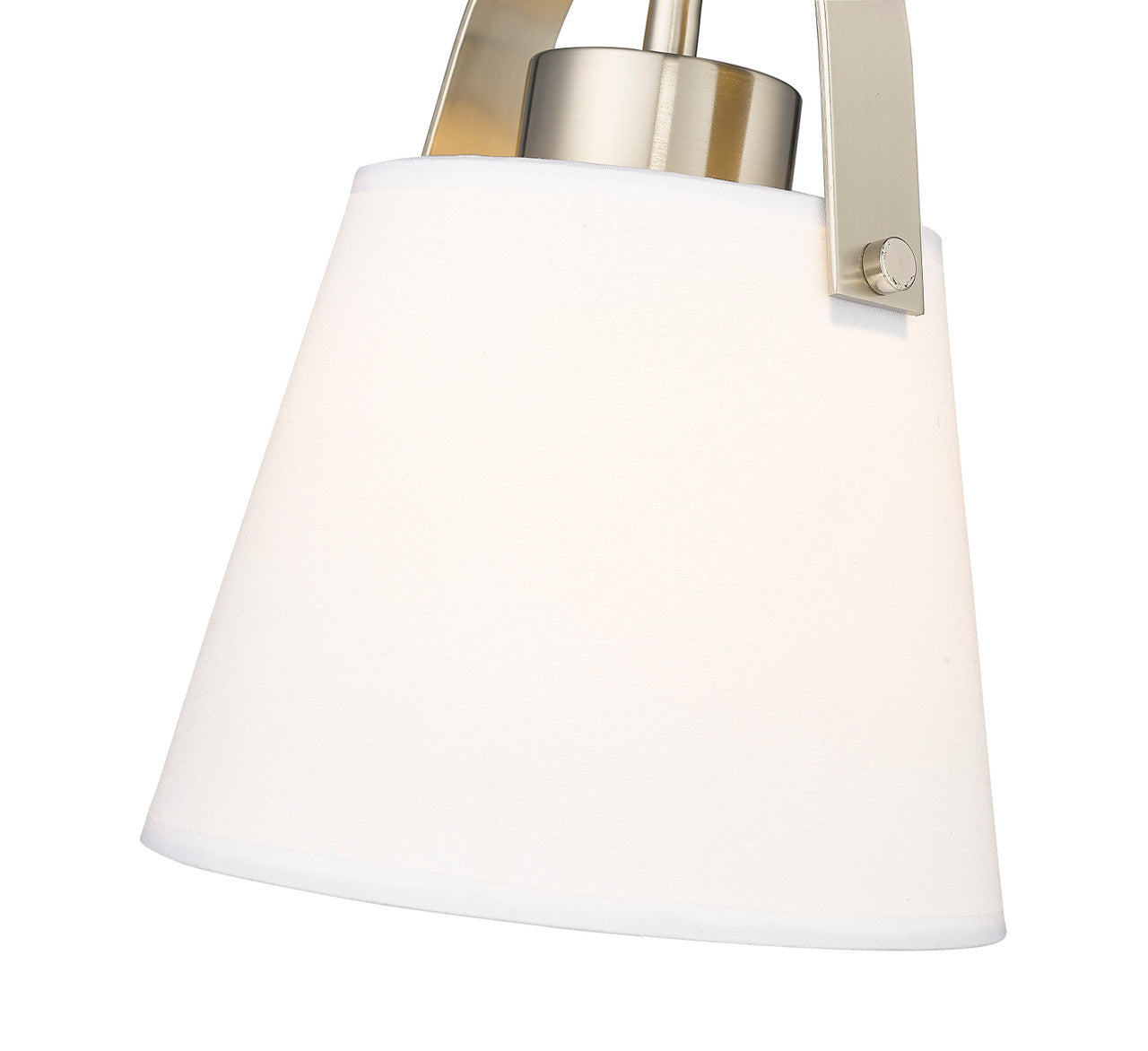 Z-Lite Z-Studio 1 Light Pendant in Brushed Nickel 743P8-BN