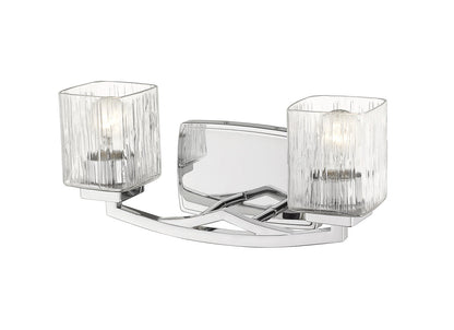 Z-Lite Zaid 2 Light Vanity in Chrome 1929-2V-CH