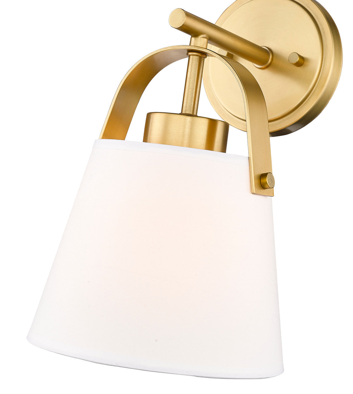 Z-Lite Z-Studio 1 Light Wall Sconce in Heritage Brass 743-1S-HBR