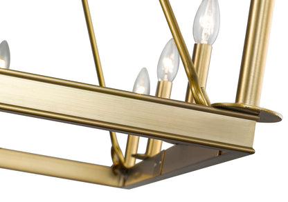 Z-Lite Barclay 12 Light Chandelier in Olde Brass 482S-12OBR