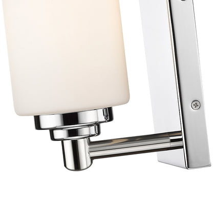 Z-Lite Soledad 1 Light Wall Sconce in Chrome 485-1S-CH