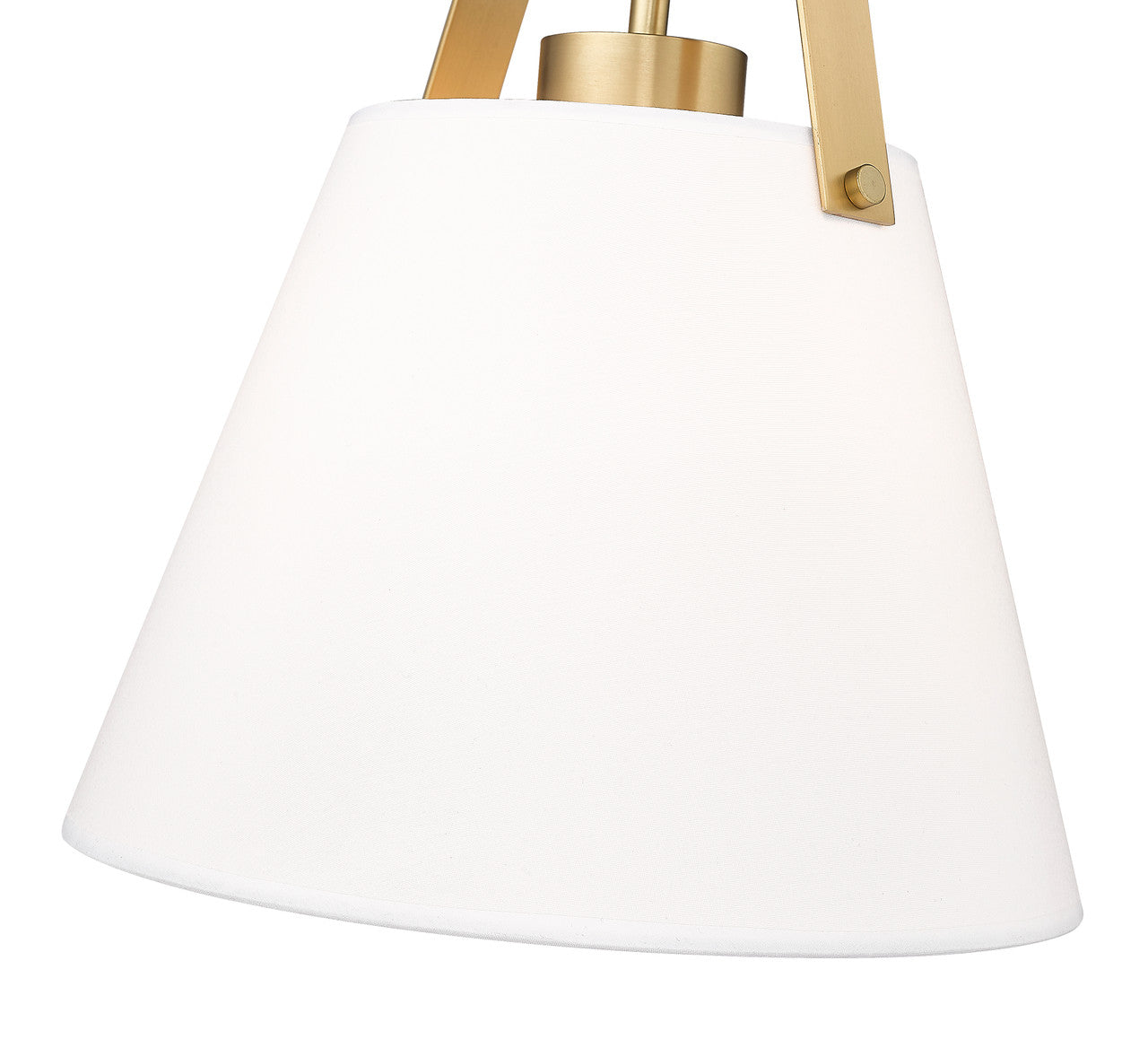 Z-Lite Z-Studio 1 Light Pendant in Heritage Brass 743P12-HBR