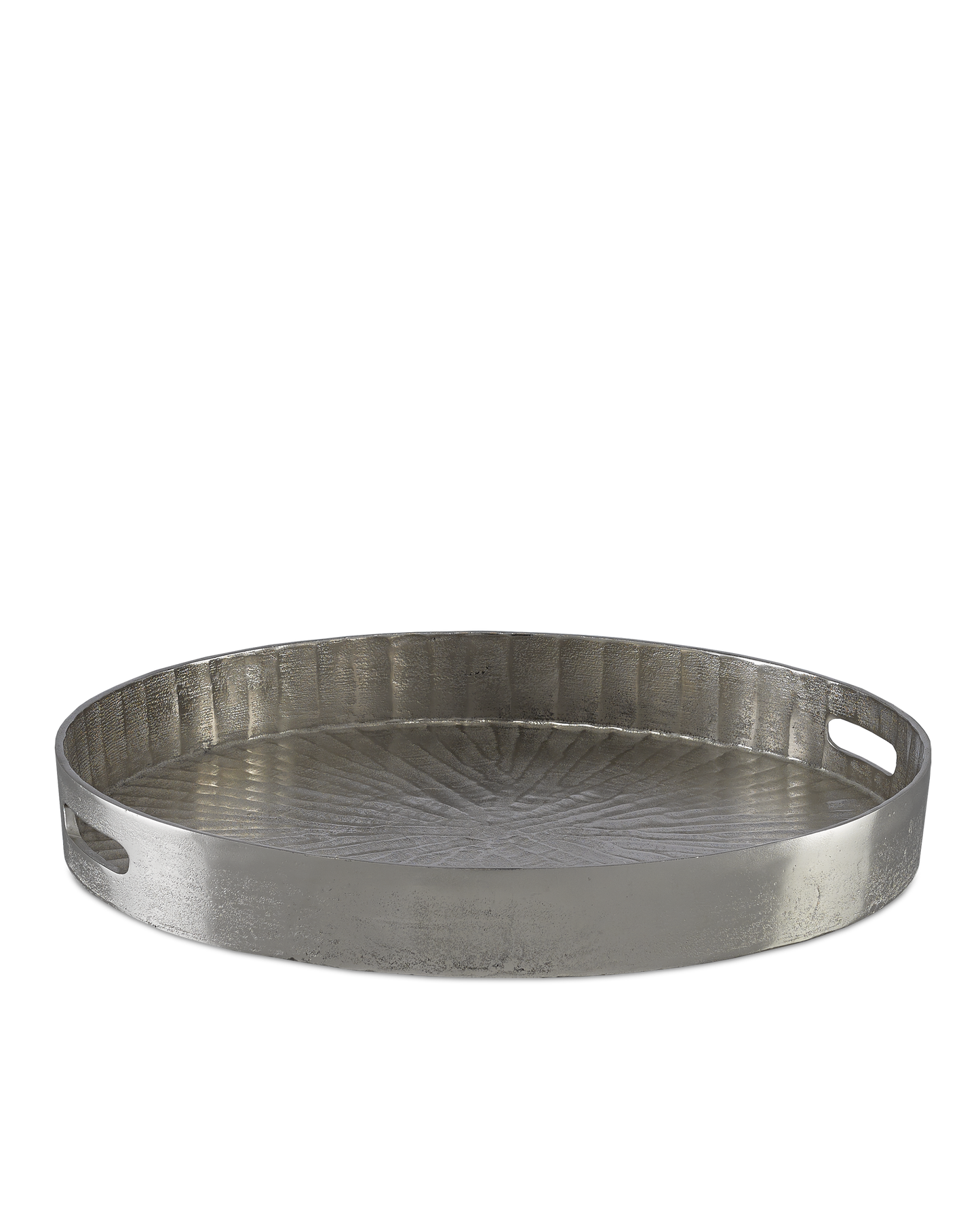 Currey & Co. Luca Large Silver Tray 1200-0029