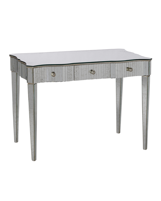 Currey & Co. Gilda Silver Vanity Table 4004