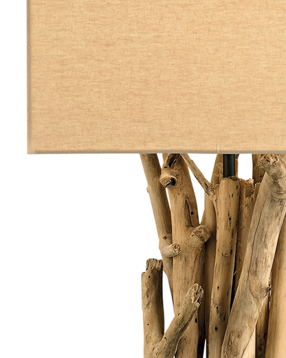 Currey & Co. Driftwood Table Lamp 6344