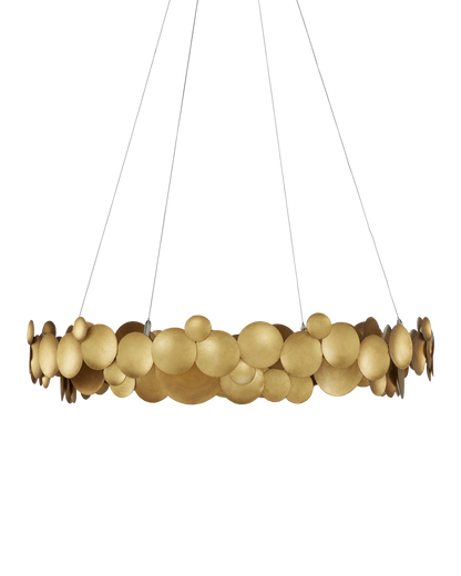 Currey & Co. Lavengro Gold Chandelier 9000-0972