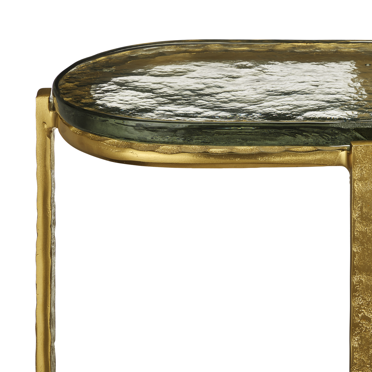 Currey & Co. Acea Gold Side Table 4000-0158