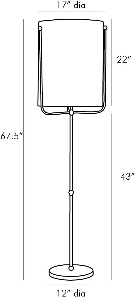 Arteriors Home Boise Floor Lamp 74501-878