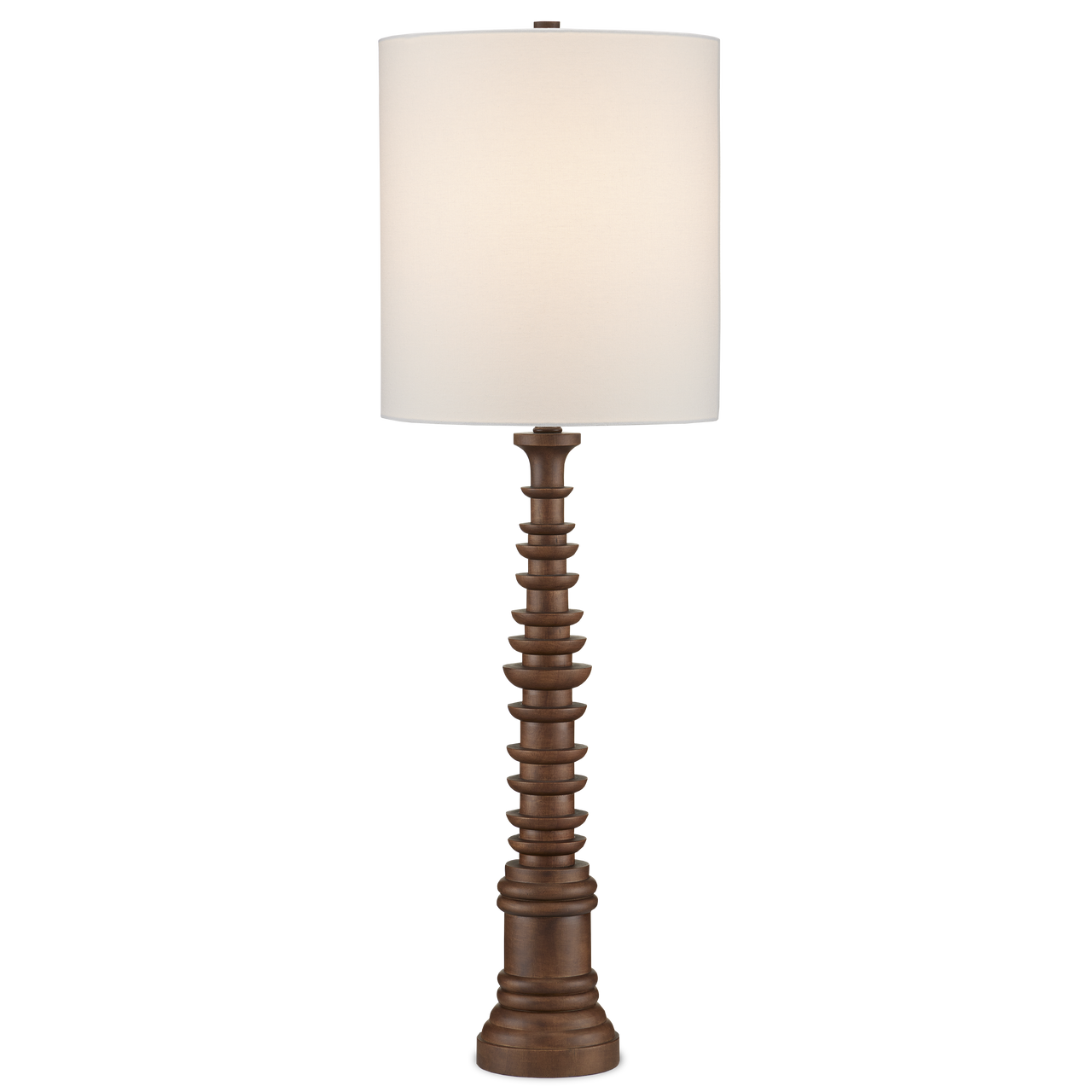 Currey & Co. 39.5" Malayan Natural Table Lamp 6000-0897