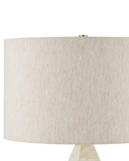 Currey & Co. Elysium White Table Lamp 6000-0866