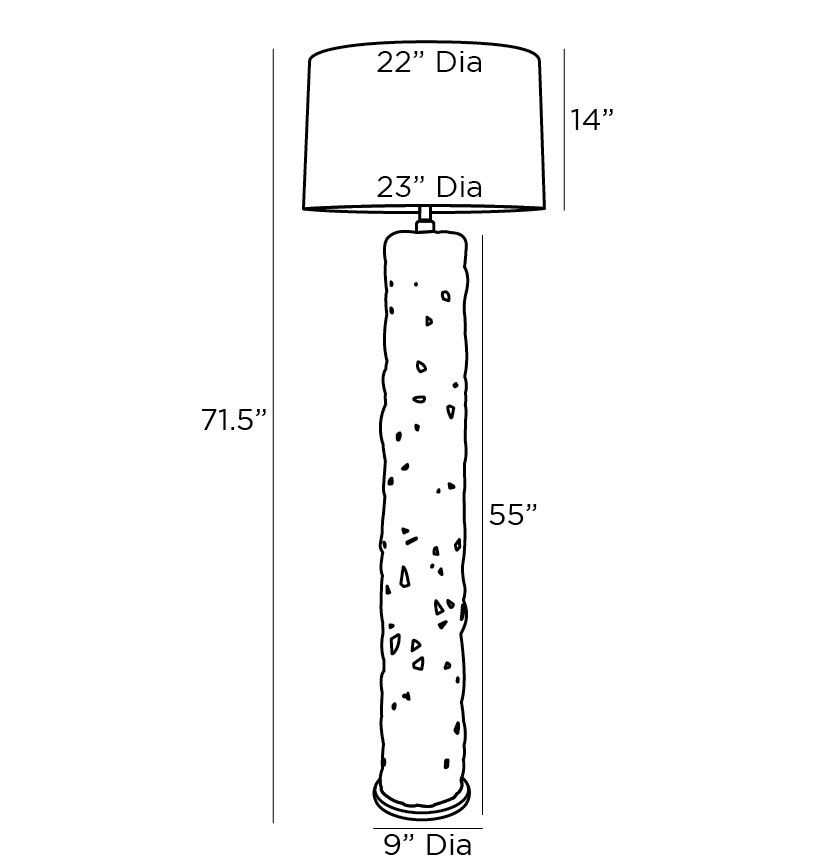 Arteriors Home Horatio Floor Lamp 75005-694