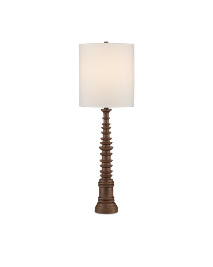 Currey & Co. Malayan Natural Table Lamp 6000-0897